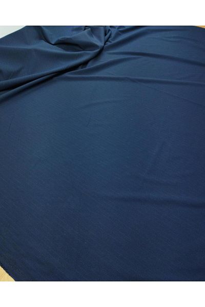Kumaş Parça Σκούρο Navy Blue ριγέ Gabardine Πλάτος 150 cm x Μήκος 95 cm