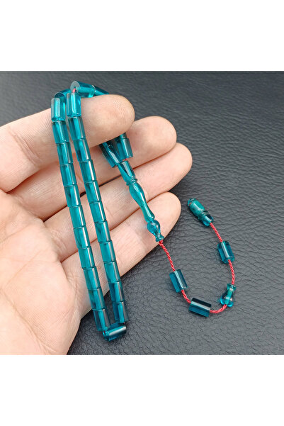 Selderesi MİNİ Bürokrat Boy Kesme Model Ateş Kehribar Tesbih Sistemli Püskül