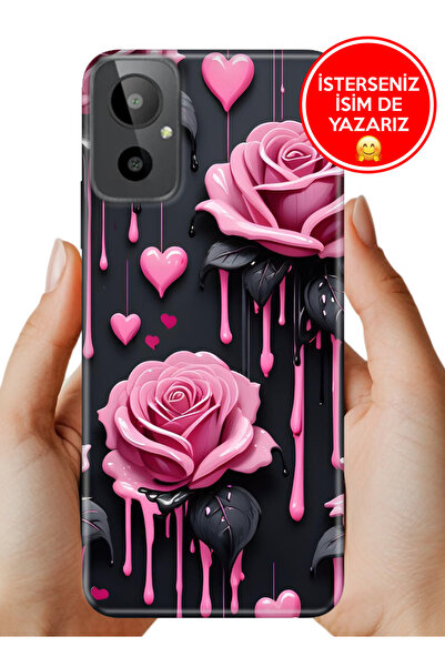 General Mobile GM 23 SE G314 Kılıf Desenli Baskılı TR-Üretim Kapak Silikon Ak...