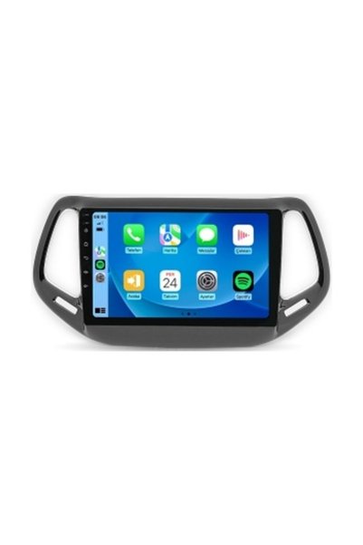 NAVİ2G0 Jeep Compass 2017-2021 4GB Ram 64GB Hafıza 8 Çekirdek Carplay Android...