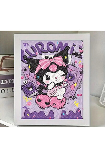 BALCI HEDİYELİK Kuromi My Melody Kendin yap Resim Mozaik işleme seti