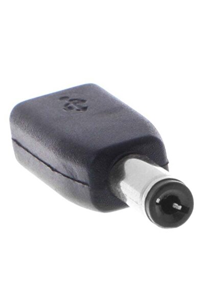 Generic محول من قابس ذكر DC 5.5x2.1 مم إلى قابس أنثى Micro USB