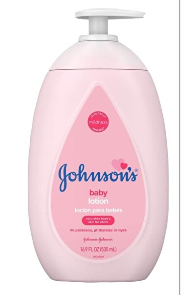 Johnson's لوشن الجسم بالحليب للأطفال والرضع مع مضخة 500 مل