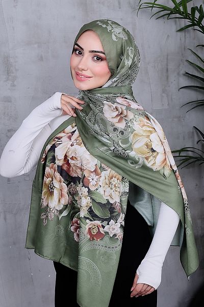 Golden Rose Floral Luxury Soft Shawl