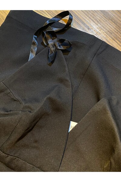 MODAGK Kurdele Askı Detaylı Astarlı Elbise