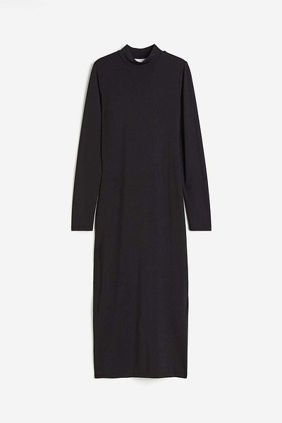 H&M Stand up-collar dress