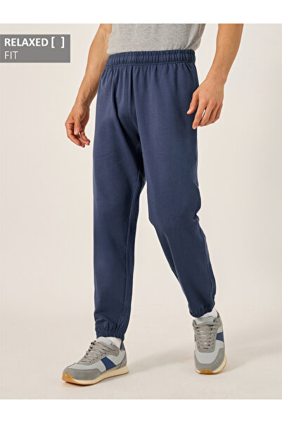 Styli بنطال رياضي مريح من القطن تيري