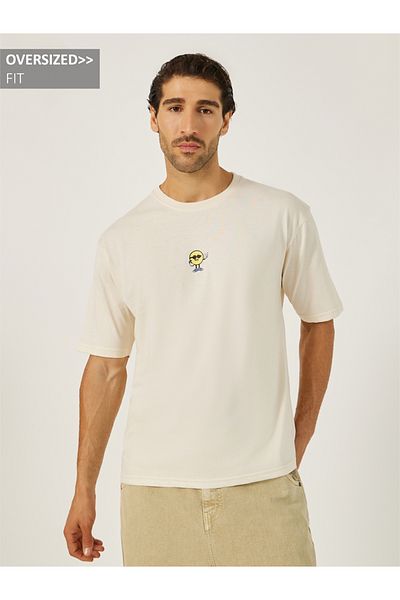 Styli Animation Graphic Print Oversized T-Shirt