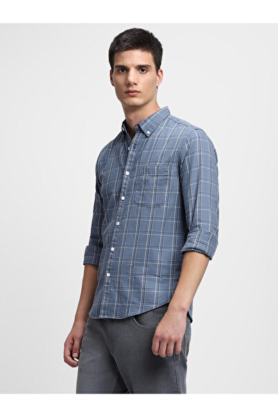 Dennis Lingo By Styli Checked Long Sleeves Casual Shirt