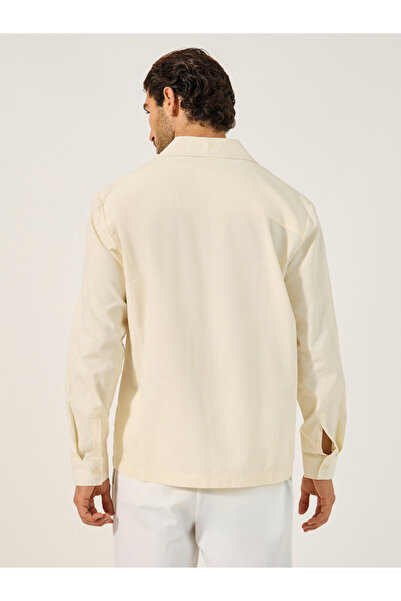 Styli Textured Relaxed Fit Resort Collar Shirt