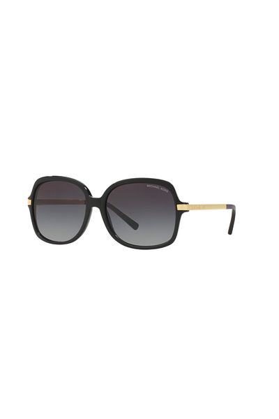 Michael Kors Woman Square Sunglasses- Mk 2024 - Lense Size:57mm - Black