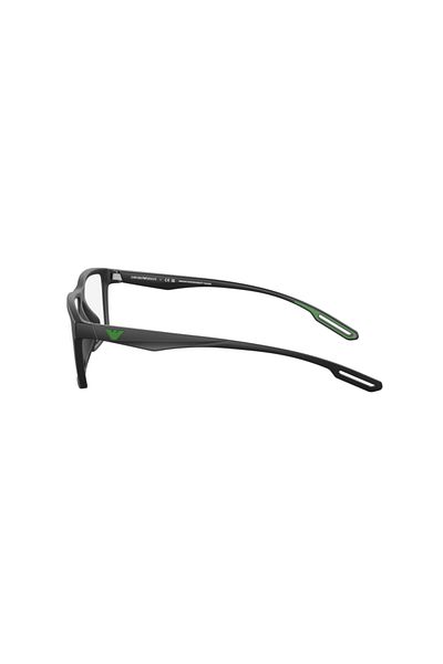 Emporio Armani Man Rectangle Sunglasses- Ea 4189u - Lense Size:55mm - Matte Black