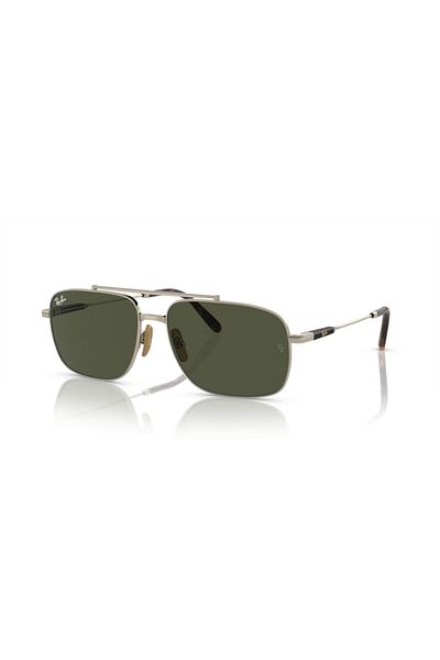 Ray-Ban نظارات شمسية راي بان للجنسين بإطار بيلو مايكل تيتانيوم - Rb 8096 - مقاس العدسة: 59 مم - أريستا