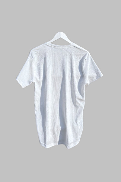 Ferhatlı Bürümcük Crinkle Fabric Summer Lycra Unisex Women's Men's Shorts T-Shirt Set