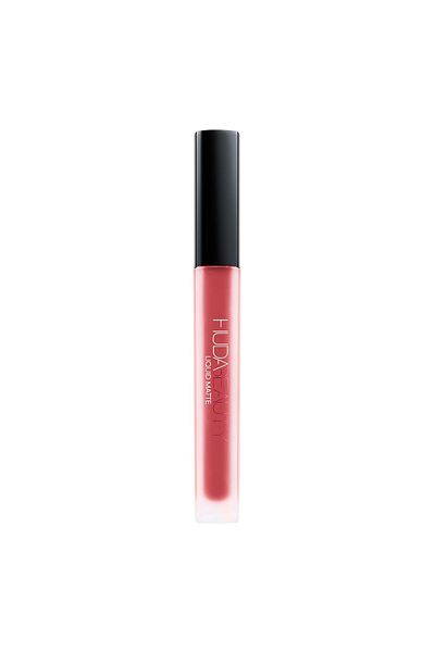 Huda Beauty Matte Finish Liquid Lipstick - Long Wear Lipstick Icon (4.2 ml)