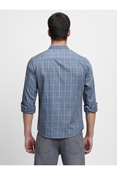 Dennis Lingo By Styli Checked Long Sleeves Casual Shirt