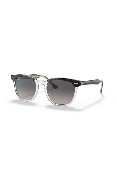 Ray-Ban Ray Ban Unisex Square Sunglasses- Rb 2298 - Lense Size:50mm - Black On Transparent