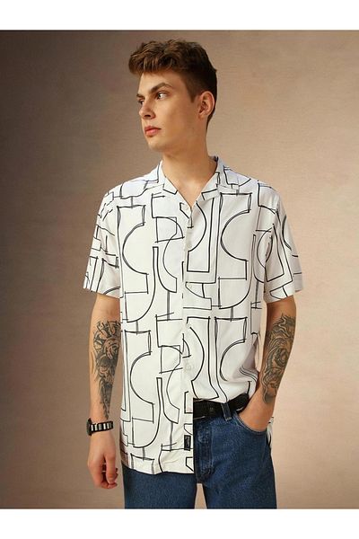 Dennis Lingo By Styli Button Down Collar Casual Shirt
