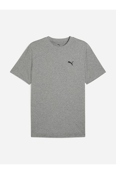 Puma Essential Logo Print Round Neck T-Shirt