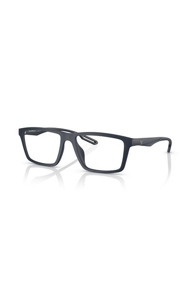 Emporio Armani Man Rectangle Sunglasses- Ea 4189u - Lense Size:55mm - Matte Blue