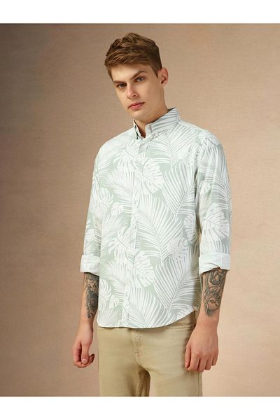 Dennis Lingo By Styli Button-Down Collar Casual Shirt
