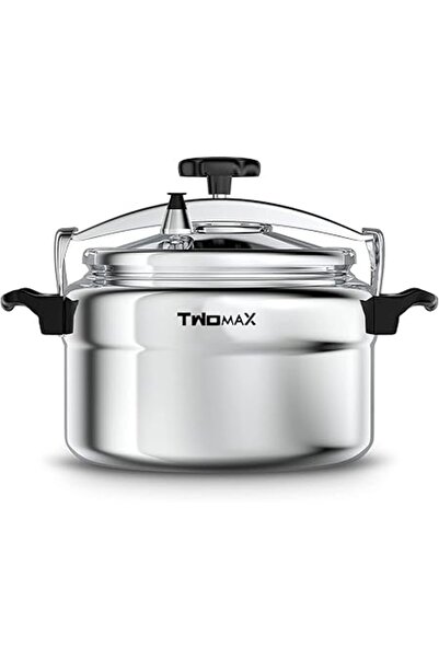 TWOMAX طنجرة ضغط سعة 15 لترًا (فضية) Tm-119