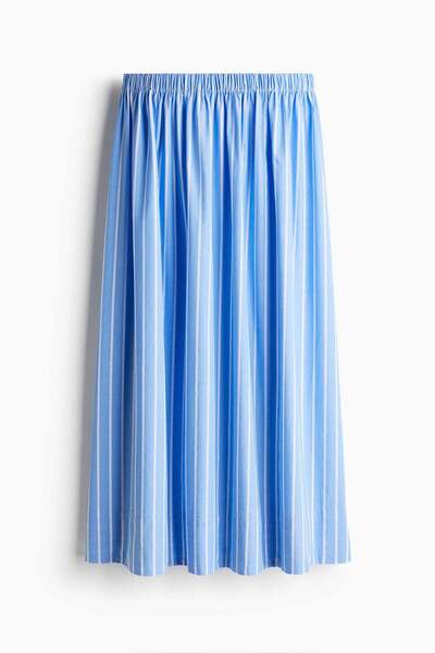 H&M Cotton midi skirt
