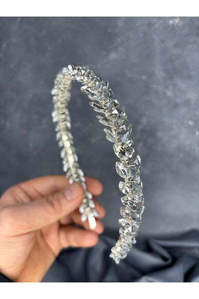Hayalperest boncuk Nile Crystal Stone Bridal Henna Crown Hair Accessory