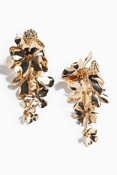 H&M Flower-decorated earrings
