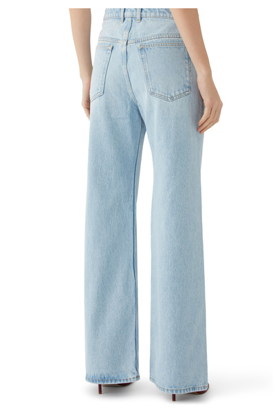 RABANNE Şık Baggy Denim Pantolon