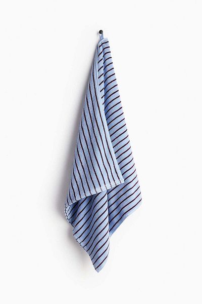 H&M Striped bath towel