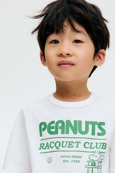 H&M Printed cotton T-shirt