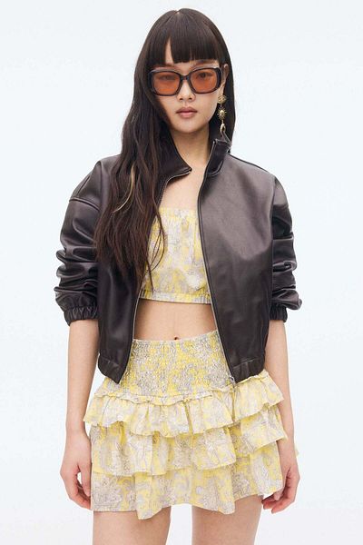 H&M Tiered mini skirt