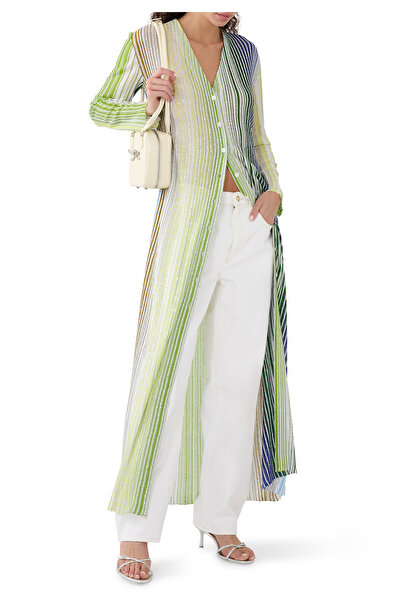 Missoni Uzun Payetli Hırka ile Şıklığınızı Yükseltin