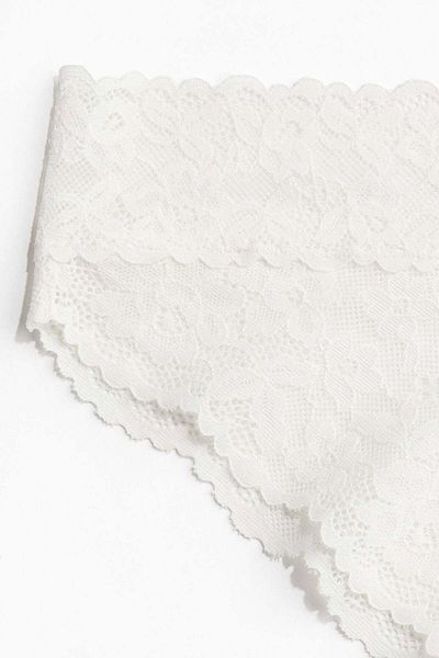 H&M 2-pack lace Brazilian briefs
