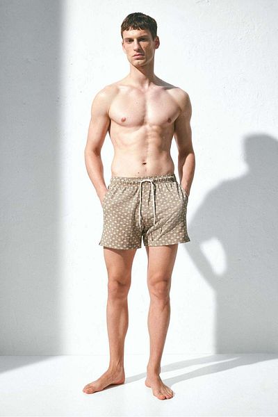 H&M Seersucker swim shorts