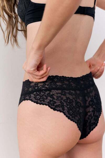H&M 2-pack lace Brazilian briefs
