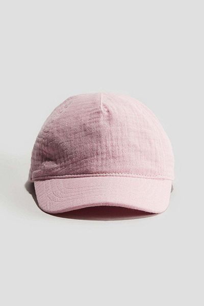 H&M Bow-detail muslin cap