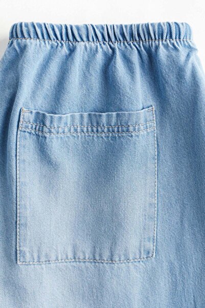 H&M Denim drawstring trousers