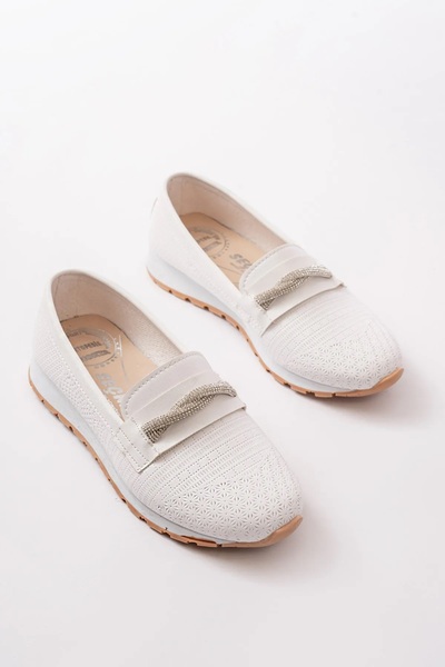 Scarpebutik Γυναικεία ανατομικά ορθοπεδικά καθημερινά παπούτσια μπαλαρίνας με μαλακό σχέδιο και πέτρινη πόρπη Κλασικά καθημερινά παπούτσια μπαλαρίνας