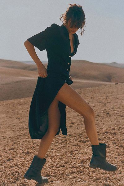 H&M Tie-belt Shirt Dress