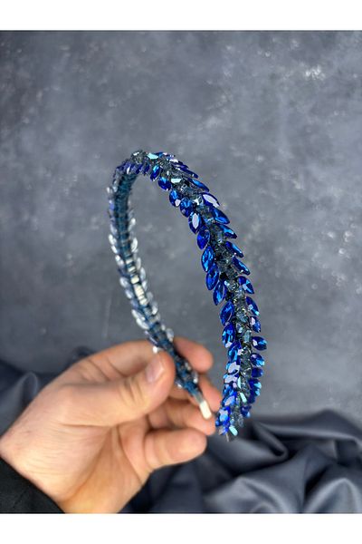 Hayalperest boncuk Nile Crystal Stone Bridal Henna Crown Hair Accessory