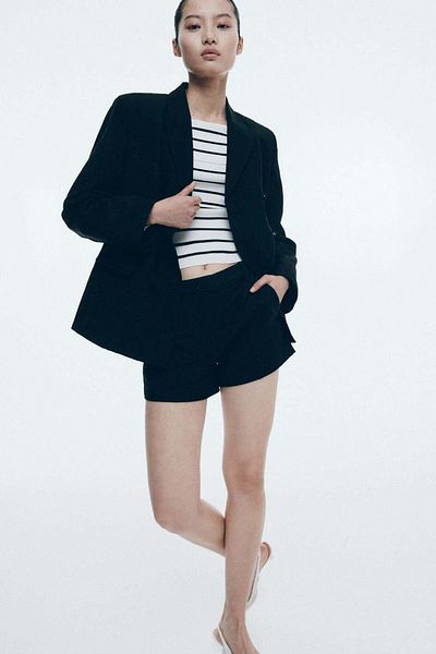 H&M Double-breasted blazer