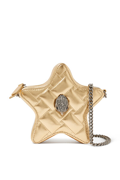 Kurt Geiger Stylish Gold Women's Bag