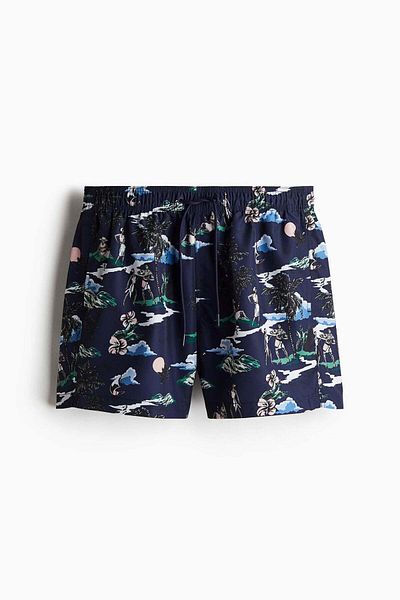 H&M Patterned swim shorts