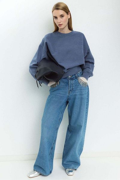 H&M Text-motif sweatshirt