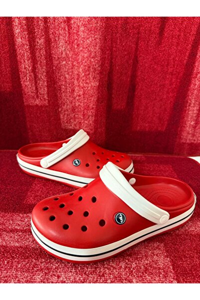 Akınal Bella Kaymaz Taban Tam Ortopedik Günlük Terlik Doktor Hemşire Plaj Havuz Aşcı KIRMIZI