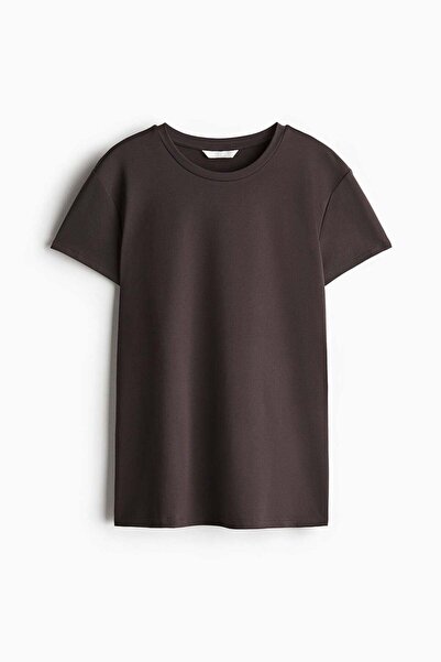H&M Fitted microfibre T-shirt