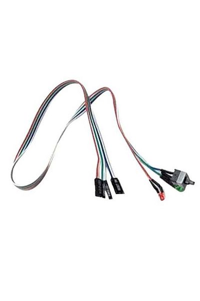Generic كابل طاقة اللوحة الأم مع ضوء LED متعدد الألوان