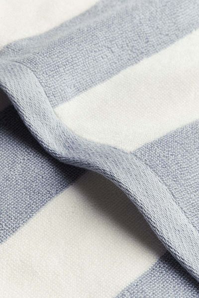 H&M Striped hand towel
